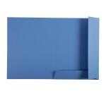 Packung mit 5 Mappen, 2 Klappen, 400g/m2 Clean'Safe - 24x32cm - Blau