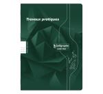 Cahier Travaux Pratiques piqué 7000 A4 144 pages grands carreaux 70 g + uni 90 g - Assortis