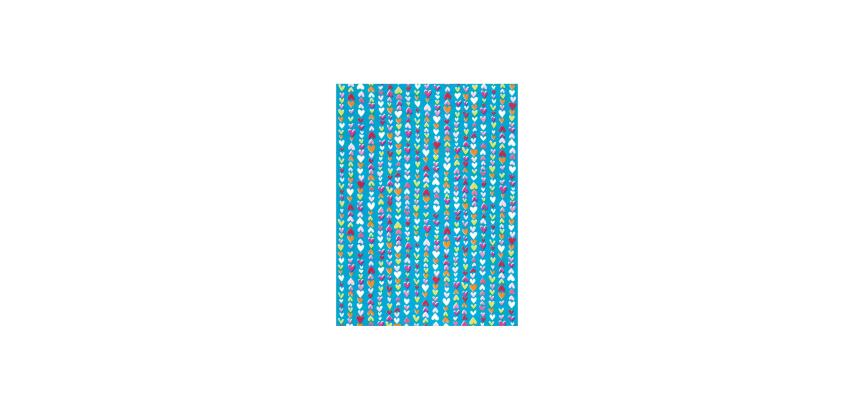 410 - Pochette 20 feuilles Décopatch - Bleu