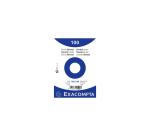 Paquete 100 fichas Exacompta cartulina Bristol retractil - liso sin taladro 105x148mm - Blanco