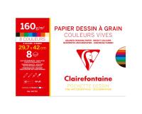 Etival Color pochette 8F A3 160g - Assortiment vif