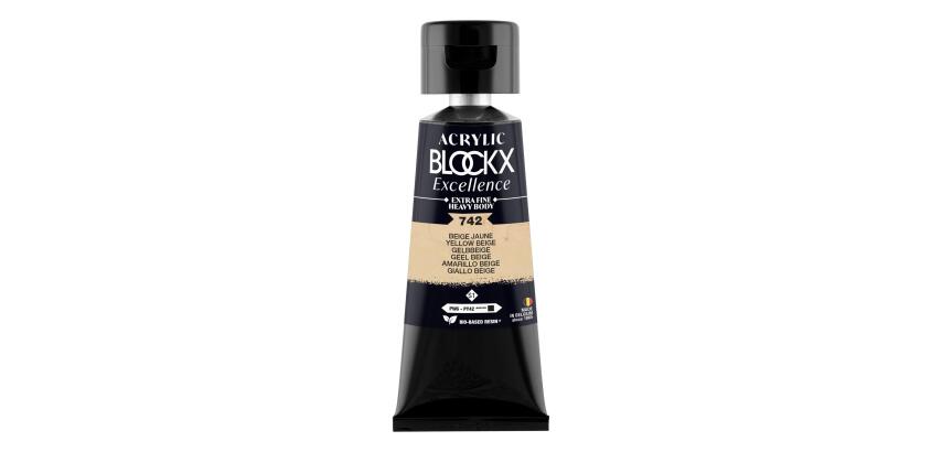 Peinture acrylique extra-fine fine tube 75ml - Beige jaune