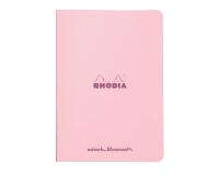 Cahier piqué Rhodia Couleurs Rose 14,8x21 cm - Rose