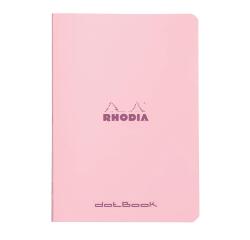 Cahier piqué Rhodia Couleurs Rose 14,8x21 cm - Rose
