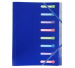 Trieur polypropylène 3 rabats 8 compartiments OPAK
