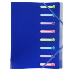Trieur polypropylène 3 rabats 8 compartiments OPAK