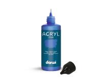 Darwi Flacon de 80 ml de Peinture Acrylique Universelle Opaque - Indigo