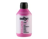 DARWI Acrylfarbe opak, Flasche 250ml, Rosa - Rosa