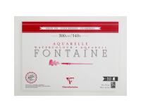 Fontaine bloc collé 1 côté 10F 26x36cm 300g grain fin