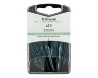 Boîte 15 plumes Sténo