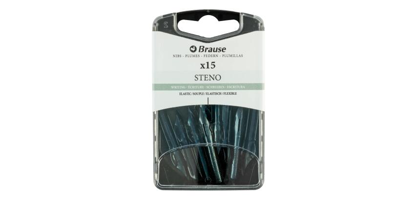 Boîte 15 plumes Sténo
