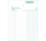 Manifold Factures 29,7x21cm 50 feuillets double autocopiant Billingue