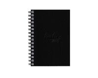 Rhodia Touch Watercolor Book, papier grain fin 100% coton 300g - A6 portrait, 40 pages - Noir