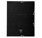 Clairefontaine Flying Spirit Elasticated Folder - 24 x 32 cm - Black