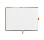Rhodiarama Goalbook rembordé rigide A5 240 pages dot papier blanc 90g - Beige