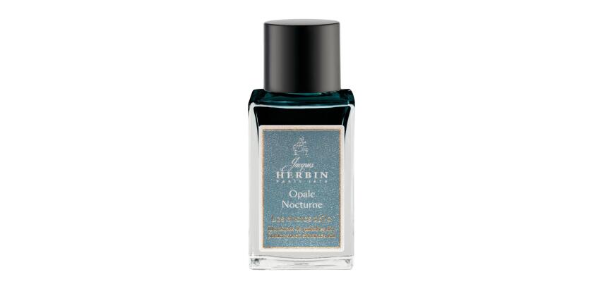 Encre 1670 à paillettes dorées 15ml  - Opale nocturne