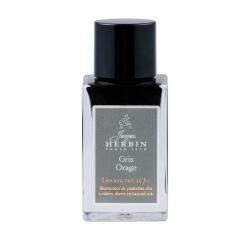 Encre 1670 à paillettes dorées 15ml - Gris orage