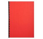 Paquet de 25 couvertures grain cuir pour reliure A4 - Couleurs assorties