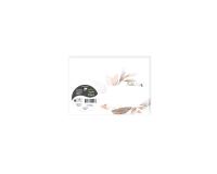 COLLECTION EUCALYPTUS, Paquet de 20 enveloppes imprimées Pollen 114x162mm 120g/m2 - Rose 1 - Rose