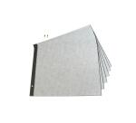 Pk 10 photo Album Refills 29x37cm Black - Black