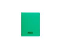 Cahier piqué 8000 POLYPRO 17x22 cm 192 pages grands carreaux 90 g - Vert