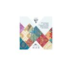 PAPIERS DU MONDE, Maxi bloc de 80 feuilles au format 16x16cm - Multicolore