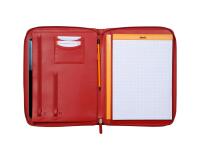 Rhodiarama grand conférencier pour bloc ou carnet format A4 - Coquelicot