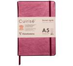 CUIRISÉ Carnet RR A5, 144 pages lignées - Cerise