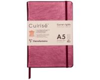 CUIRISÉ Carnet RR A5, 144 pages lignées - Cerise