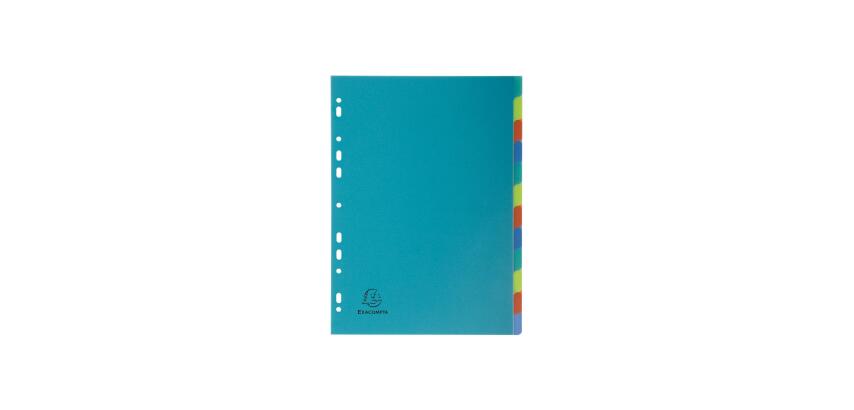 Dividers Forever PP A4 12 Part - Assorted colours