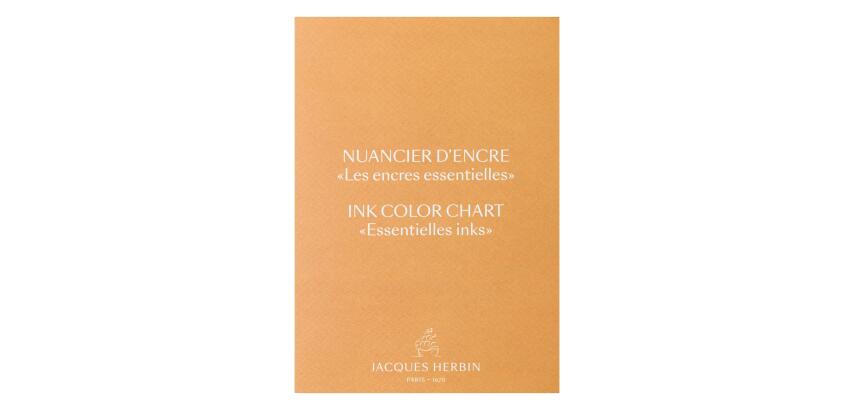 Nuancier 10 encres Jacques Herbin Prestige