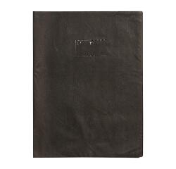 Protège-cahiers grain cuir PVC 22/100ème A4