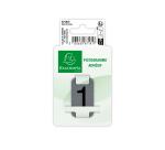Exacompta, Hinweisschild selbstklebend, Aluminiumoptik, Ziffer 1 - 2,5x4 ,4 cm - Grau