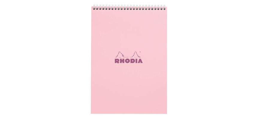 Bloc reliure intégrale COULEURS Rose 21 x 29,7 cm - Rose