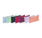 Flaches Schlampermäppchen gefärbtes Leder 22x11cm sortiert