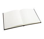Gastenboek Balacron omslag met opschrift Livre d'Or - 100 pagina's - 27x22cm verticaal