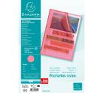 Pak 100 L-mappen - gestructureerde PP 12/100e - A4