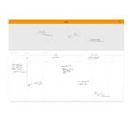 Rhodia sous-main semainier entoilé A2 (42x59,4 cm) 30 feuillets encollés - Blanc