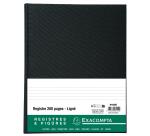 REG. 32/25 LIGNE FOLIOTE 200 PAGES - Black