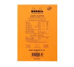 Bloc agrafé N°16 A5 80 feuilles unies 80 g - Orange