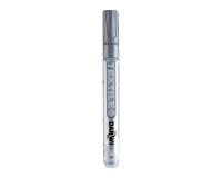 DARWI Marqueur Peinture Textile Opaque Pointe Conique Fine 2mm - Argent