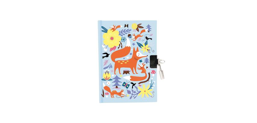 Diary, Foxes - Multicolour