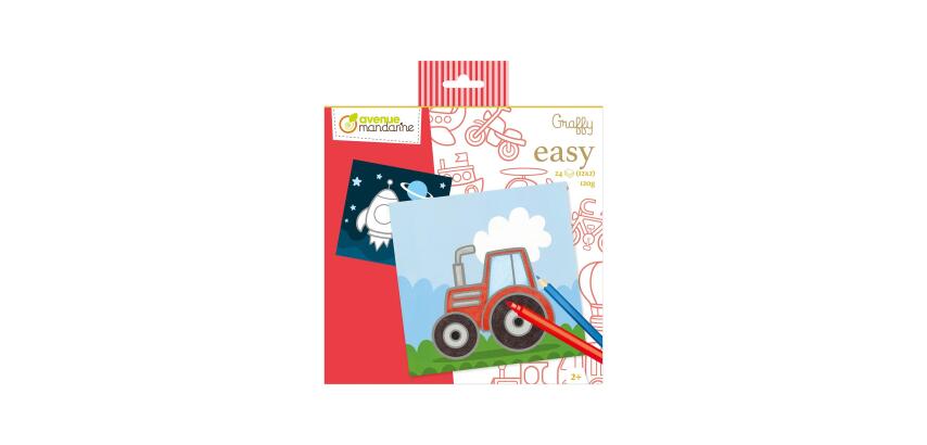 Graffy Easy, Transportmittel - Rot