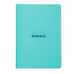 Cahier piqué Rhodia Couleurs Azur 14,8x21 cm - Azur