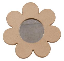 Miroir fleur à suspendre - Kraft