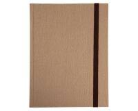 Carnet Nature 220x170, 192 pages lignées - Marron