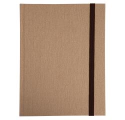 Nature Notebook 220x170, 192 lined pages - Brown