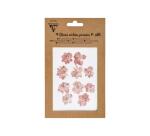 <b>GEPRESSEERDE DROGE BLOEMEN</b>, Set van 10 stuks - Roze