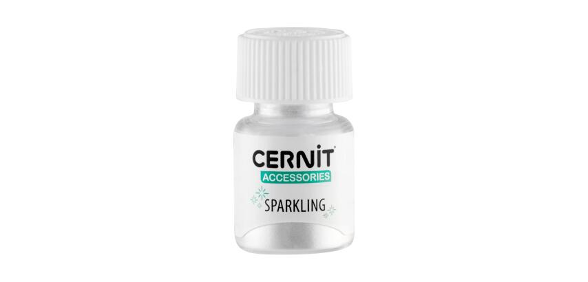CERNIT - Ultra-shiny effect colored powder - Silver - Can be mixed - 5g pot - CE6120005080C - Silver