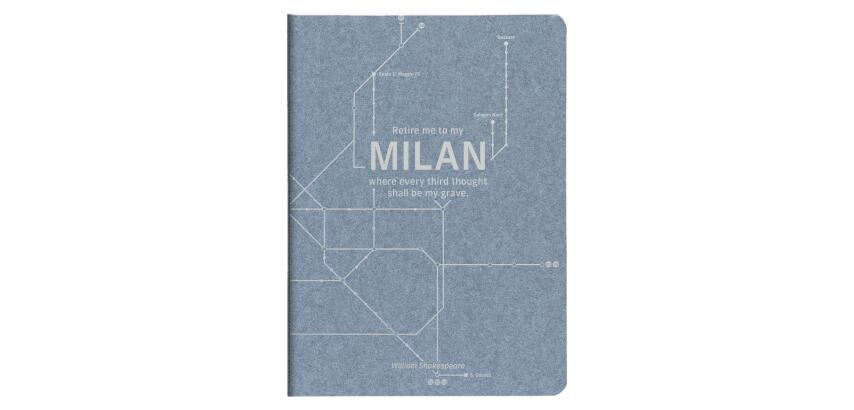 Jeans métro, Carnet mots de passe piqué cousu fil A5 - 14,8 x 21 cm, 32 pages imprimées, ass. - Bleu jeans